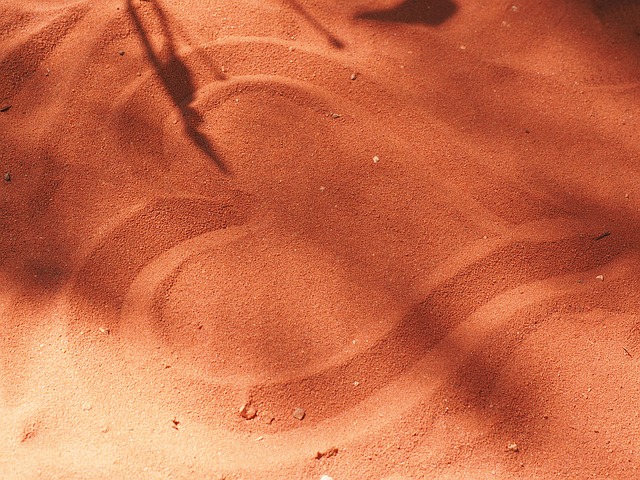srdce v písku